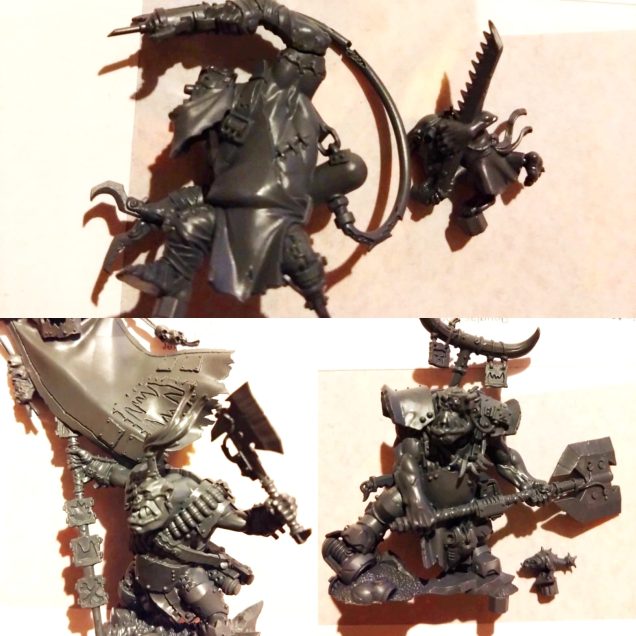 I began to build the minis indecsrimently. Thankfully the minis are monopose and press fit, so it takes all decision making away from me.