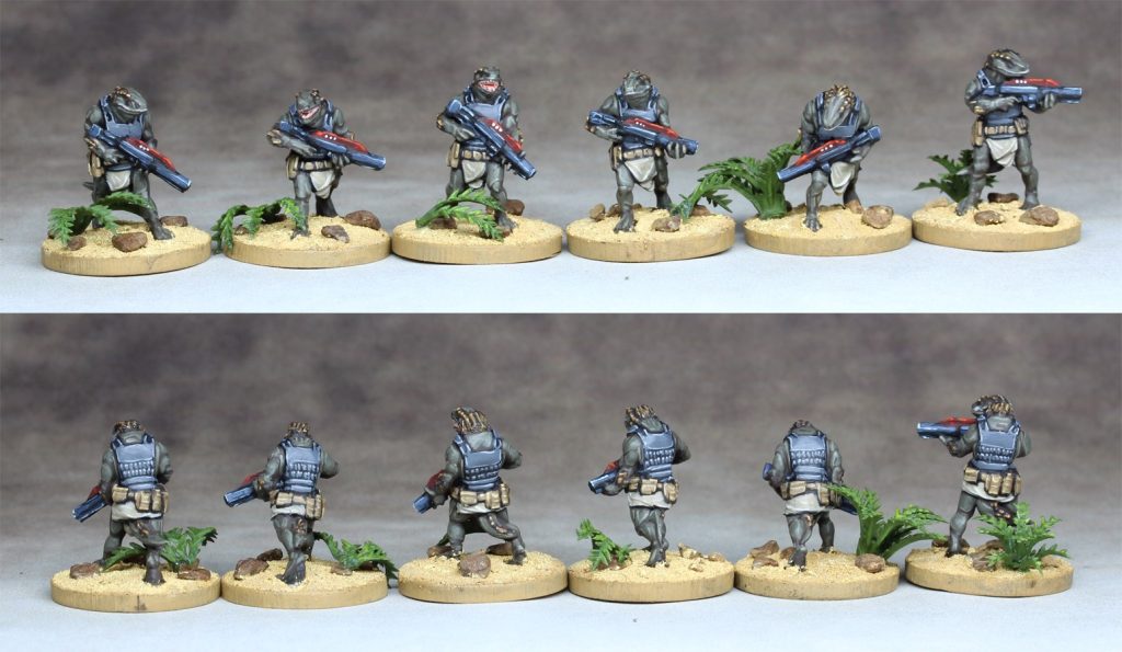15mm Aquan Rifles - Khurasan Miniatures