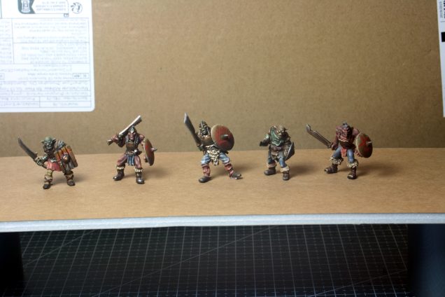 Painting The Second Batch Of Miniatures