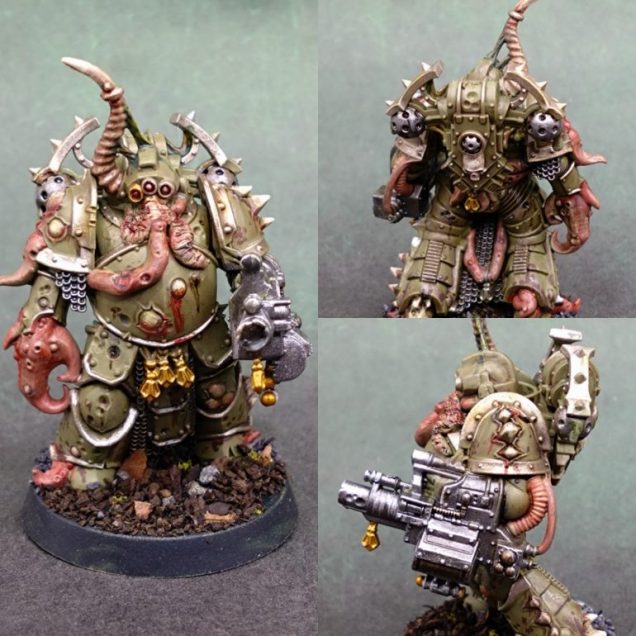 It has inspired me to get back into my Deathguard force and try to get everything built and painted so I know what I can afford to move on to a new home and what I can use to play games with friends.