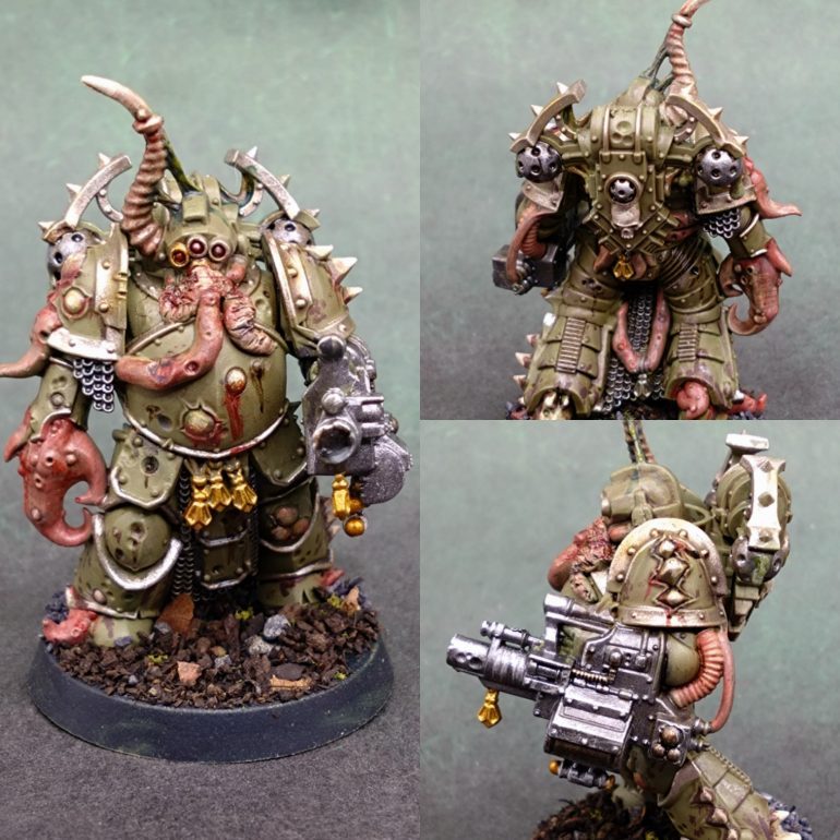 It has inspired me to get back into my Deathguard force and try to get everything built and painted so I know what I can afford to move on to a new home and what I can use to play games with friends.