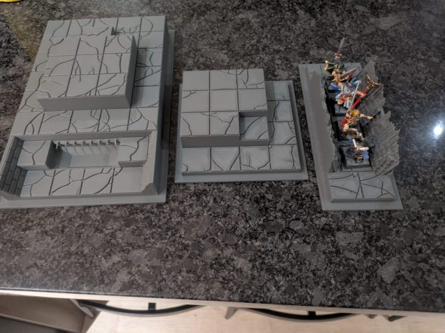 DESIGNING AND PRINTING THE LAIR OF THE ORC LORD EXPANSION BOARD SECTIONS