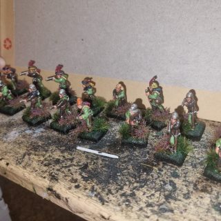Arbusiers are ready for some blasting.