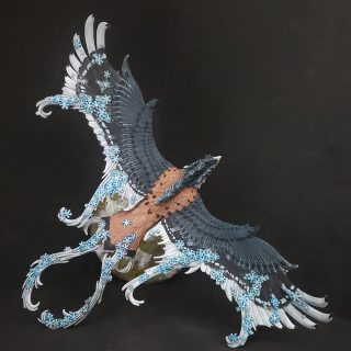 Bringing in one frosty falcon