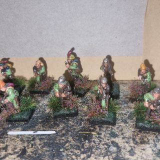 Arbusiers are ready for some blasting.