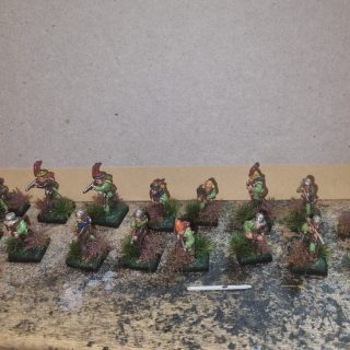 Arbusiers are ready for some blasting.