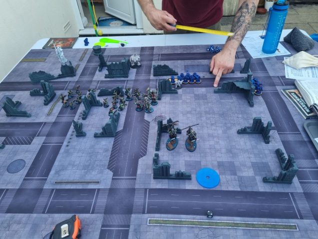The Might Clash - First game of 5th Ed 40k for many a year