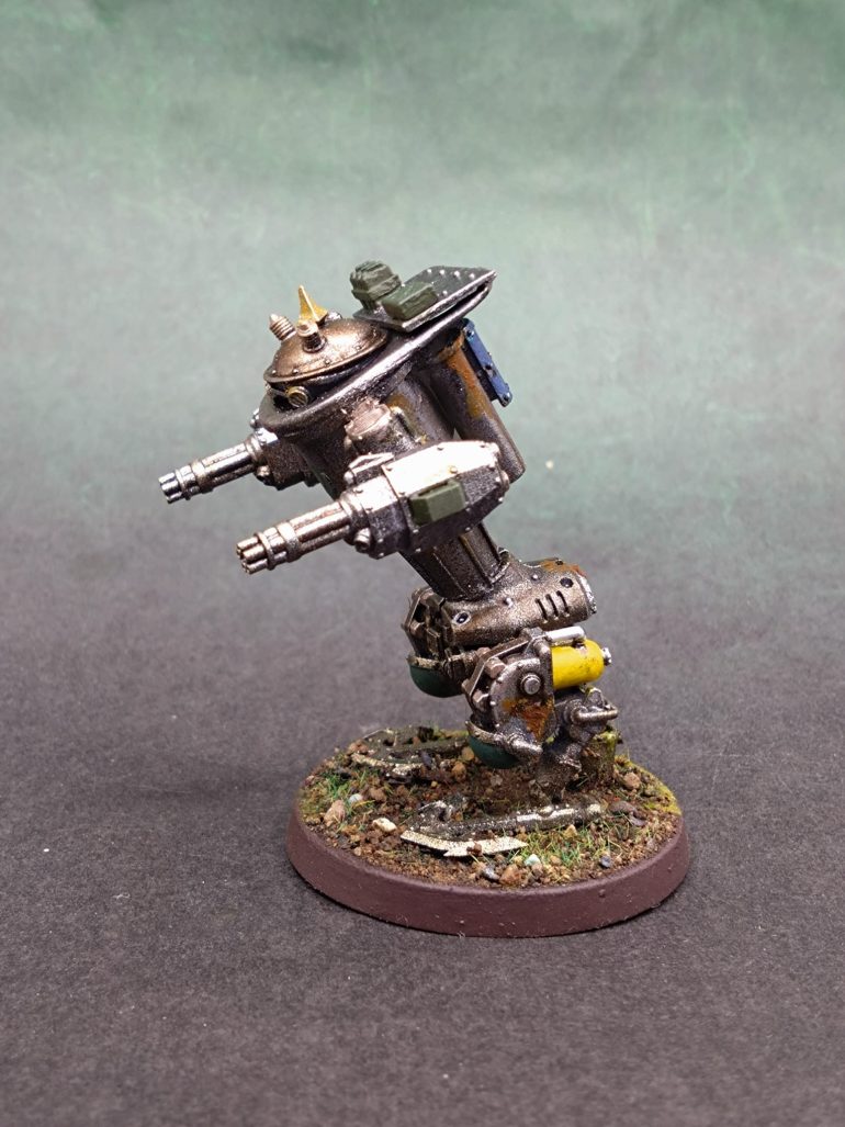 I am looking at the scenarios and seeing whether these could be items to fight over as great scrap, or have them as an antagonist with a simple AI to upset both players that come close. To represent rogue locals trying to keep their own tiny corner of the world as Corp and Freegear free to be independent on the world's edges.