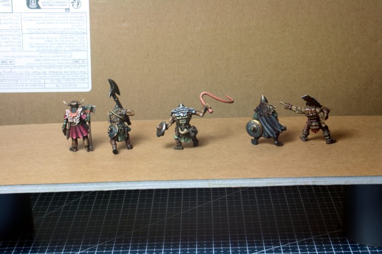 Painting The Second Batch Of Miniatures