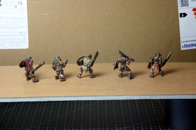 Painting The Second Batch Of Miniatures