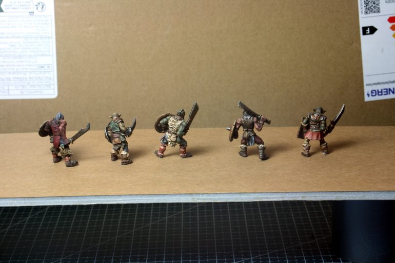 Painting The Second Batch Of Miniatures