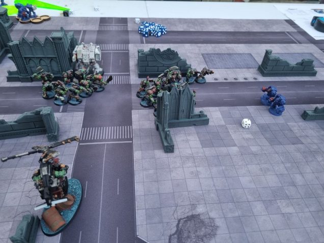 The Might Clash - First game of 5th Ed 40k for many a year