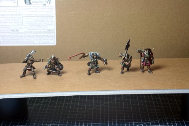 Painting The Second Batch Of Miniatures