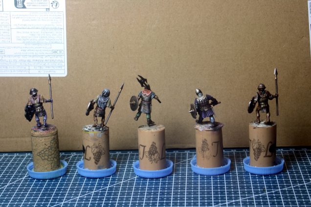 Painting The Fisrt Batch Of Miniatures