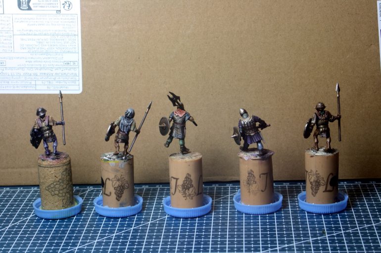 Painting The Fisrt Batch Of Miniatures