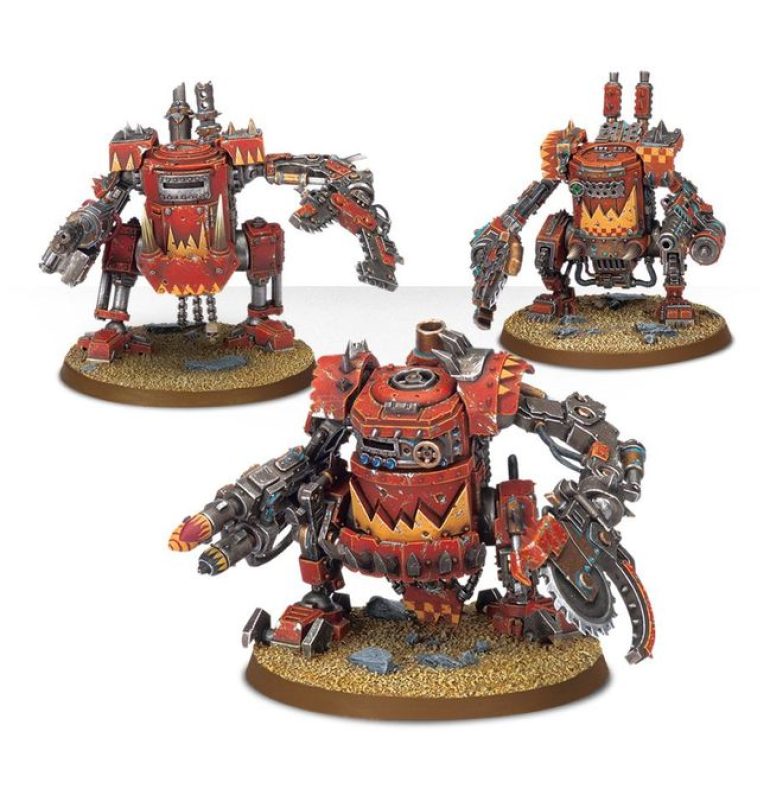 I was looking at some of my Of Oil and Iron left over parts and realised that my Kitbashed rigs are not that dissimilar to Killa Kans. Being new to this army I didn't realise this until I spotted them on a shelf in a GW store.