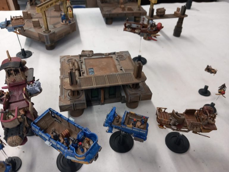 Other pirate vessels block the company route and despite taking damage they Loot is recovered. This scenario had lots of special rules and events making it very narrative but also tactical. Do I take out the patrol boat before the convoy turns up and doing chase the civilian ships.