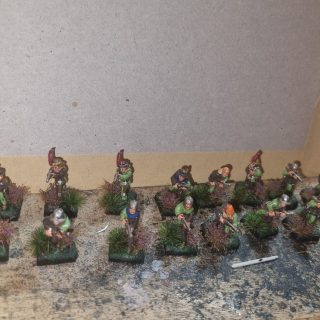 Arbusiers are ready for some blasting.