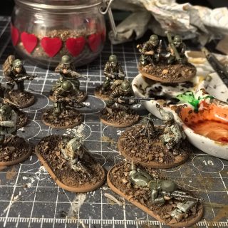 A mix of minis