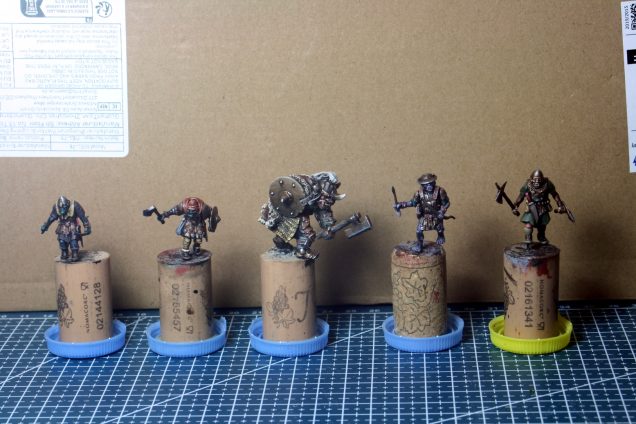 Painting The Fisrt Batch Of Miniatures