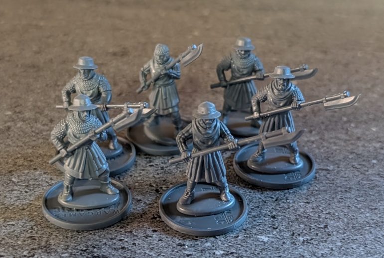Pointy sticks that can also do choppy, hacky death as well as pointy death