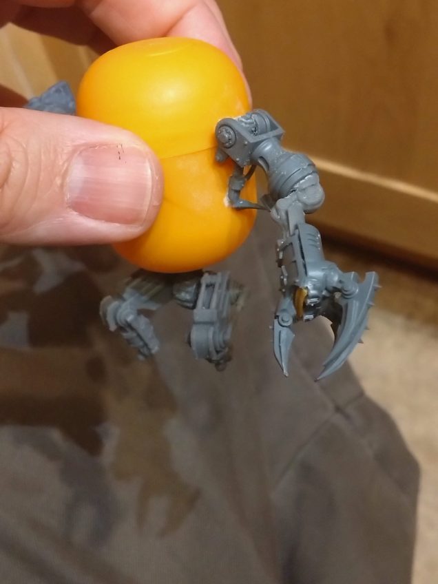 Found a mix of Of Oil and Iron spare parts and Chaos Wardog parts are coming together nicely.