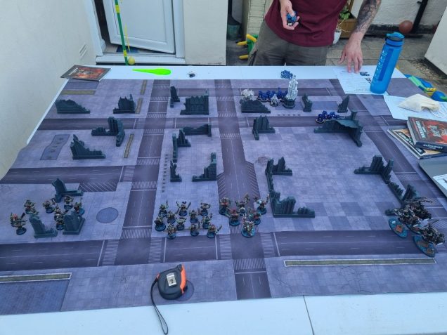 The Might Clash - First game of 5th Ed 40k for many a year