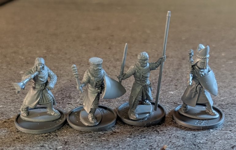 A lovely command group including a bishop