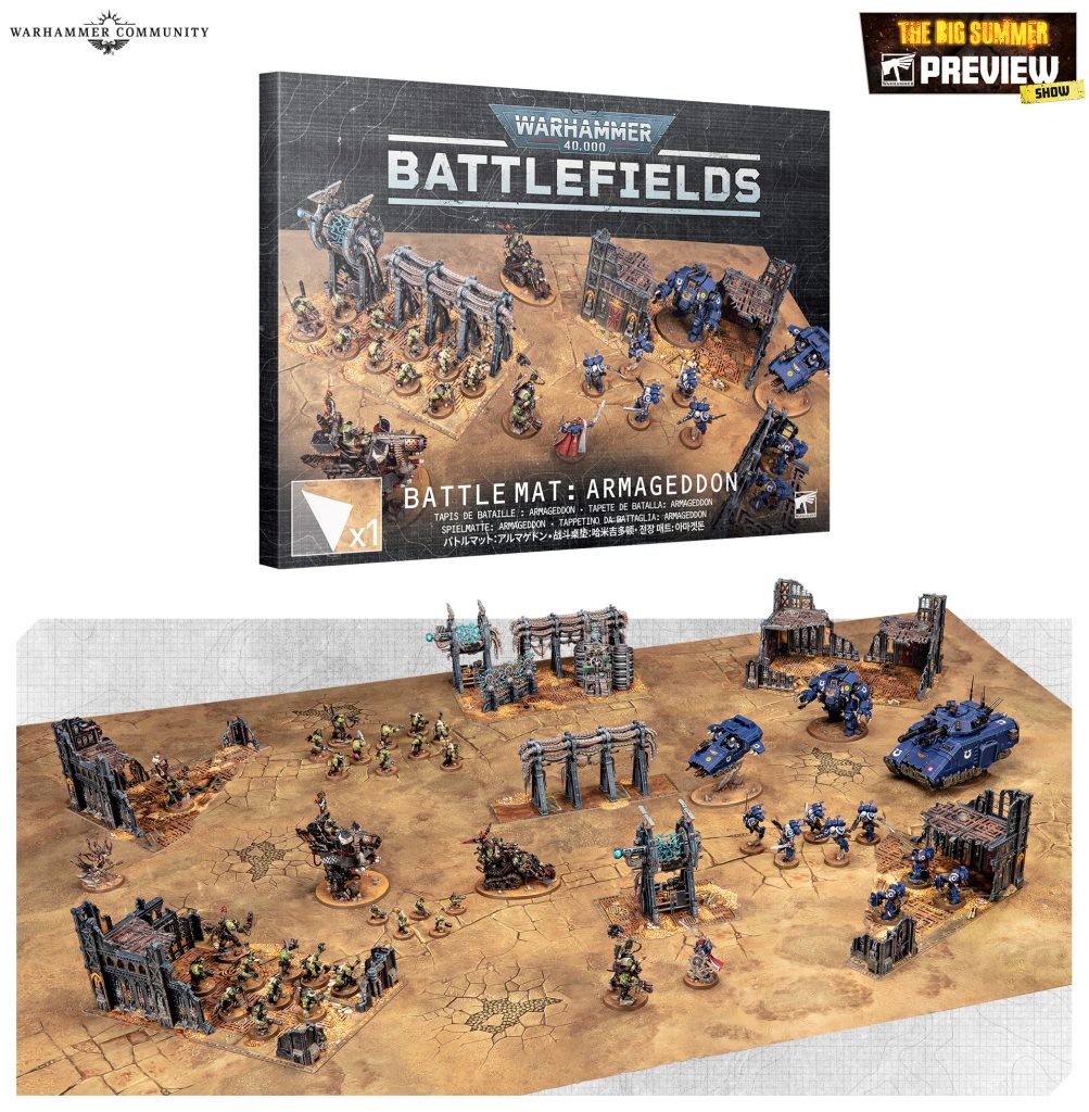 Battlemat Armageddon - Warhammer 40K