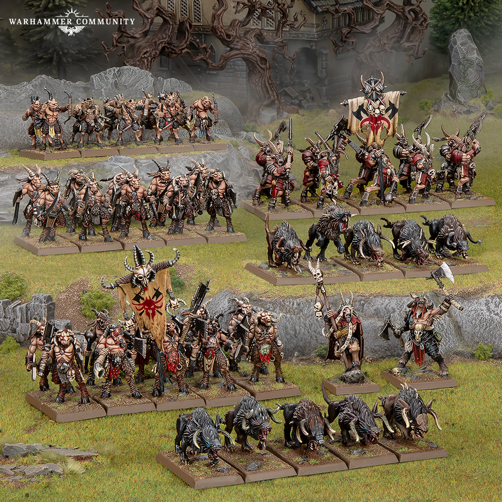 Beastman Brayherd - Warhammer The Old World