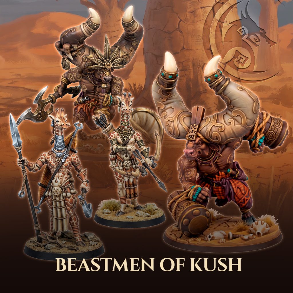 Beastmen of Kush - Painted - Signum Games