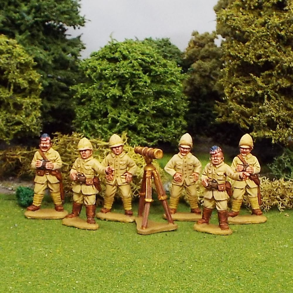 British Infantry Command with Telescope - 1st Corps