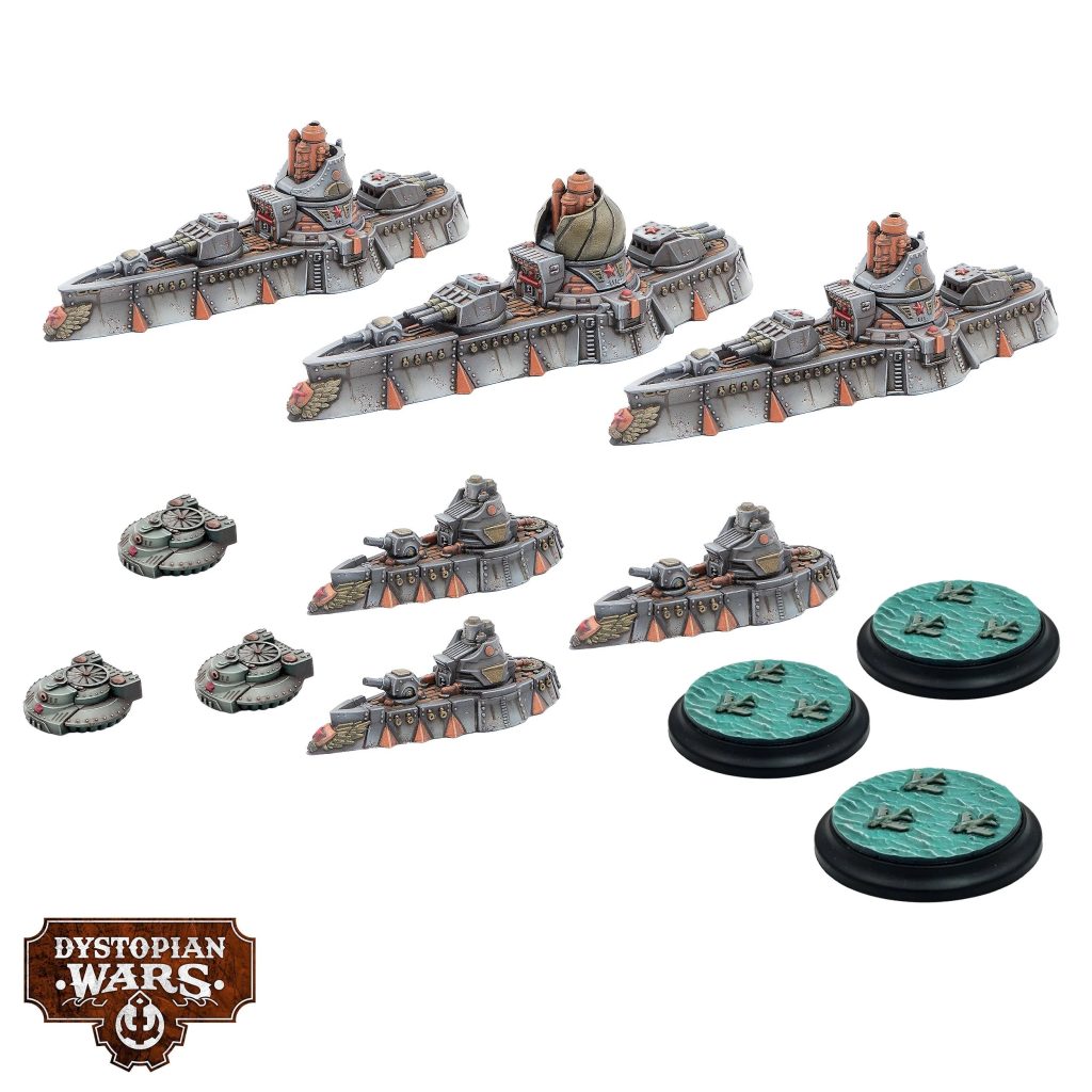 Commonwealth Starter Set - Miniatures - Dystopian Wars