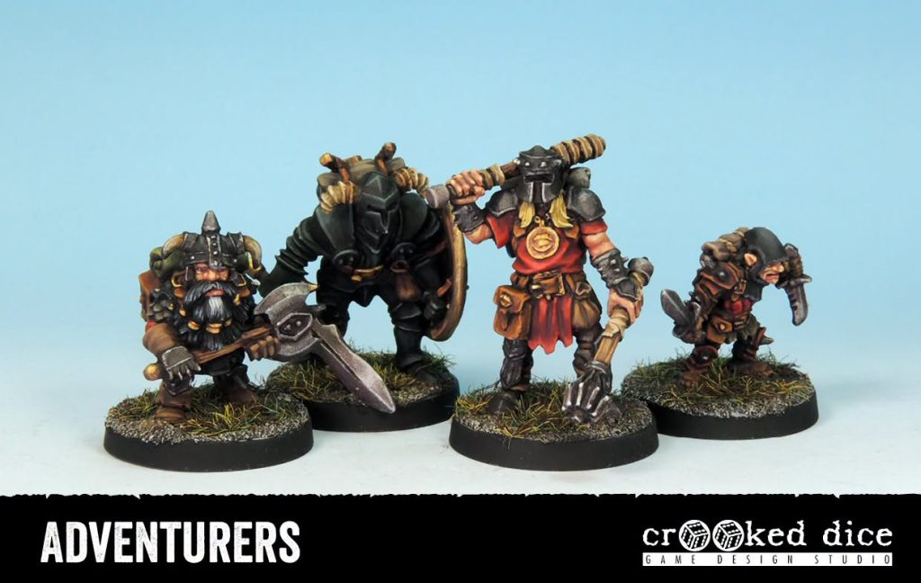 Dark Adventurers - Crooked Dice