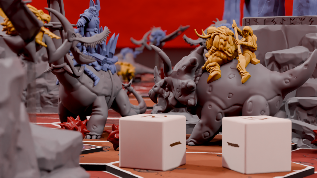 Dino Battle Miniatures #1 - Rebellion Unplugged