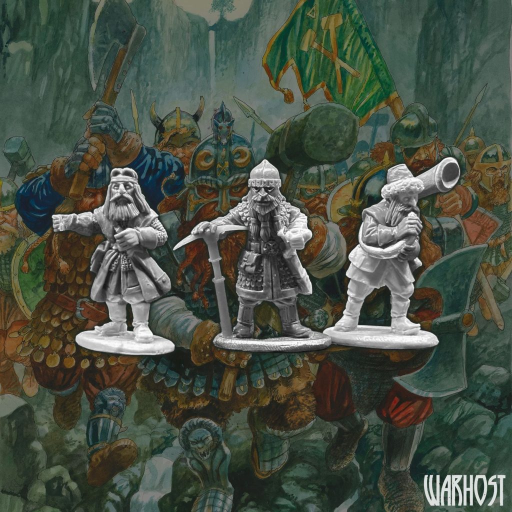 Dwarven Command Group - Warhost
