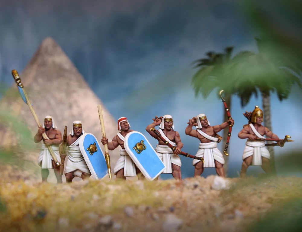 Egyptian Archers & Spearmen - Miniatures - Wargames Atlantic