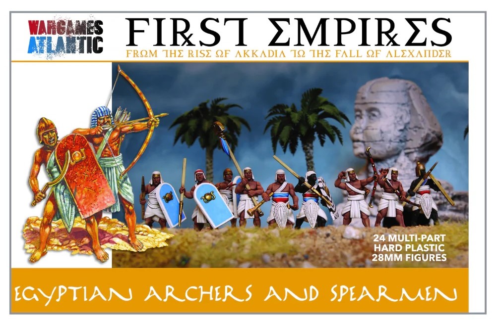 Egyptian Archers & Spearmen - Wargames Atlantic