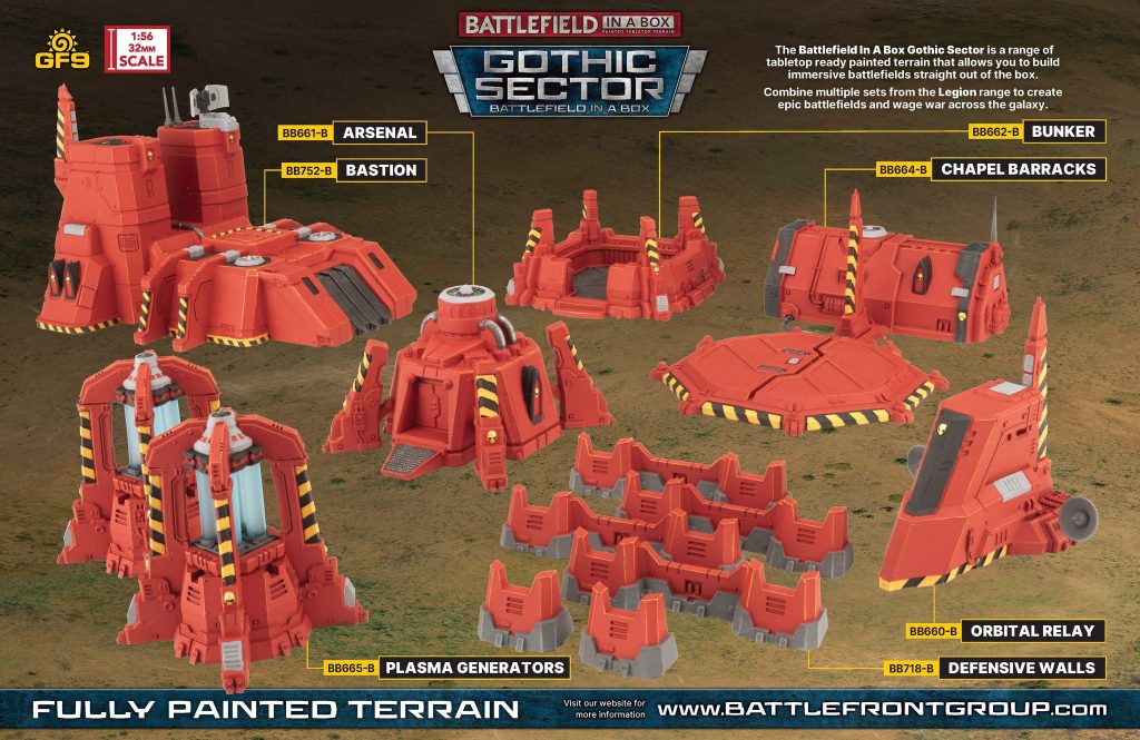 Gothic Sector Legion - Gale Force Nine