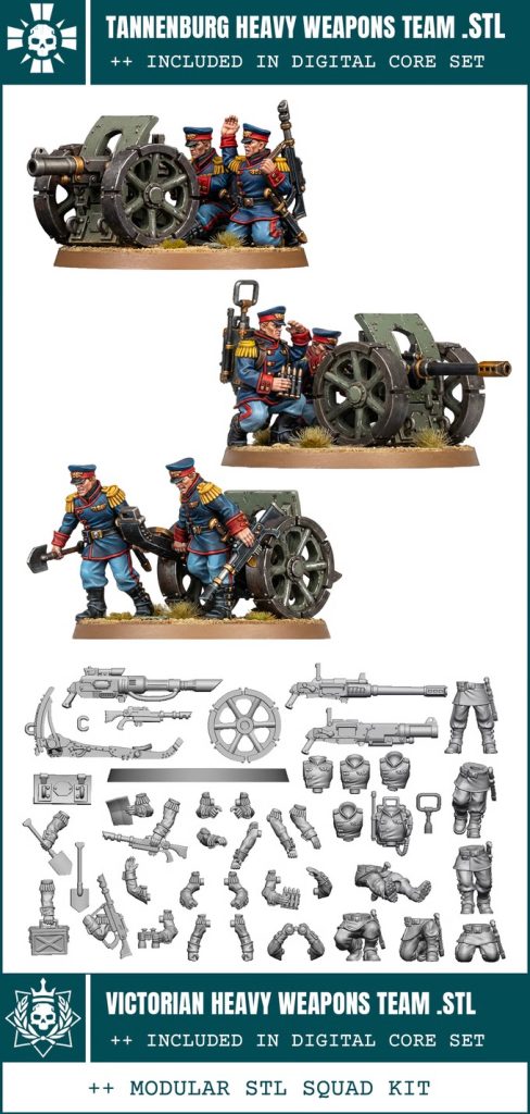 Heavy Weapons Teams - Victoria Miniatures