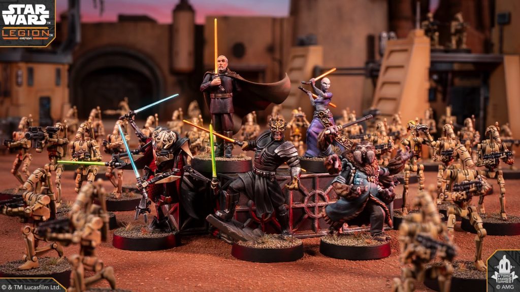 Leaders of the Separatist Alliance - Miniatures - Star Wars Legion