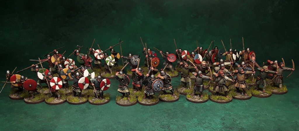 Mercan Anglo-Saxon 6 Point Warband - Ragnarok Miniatures