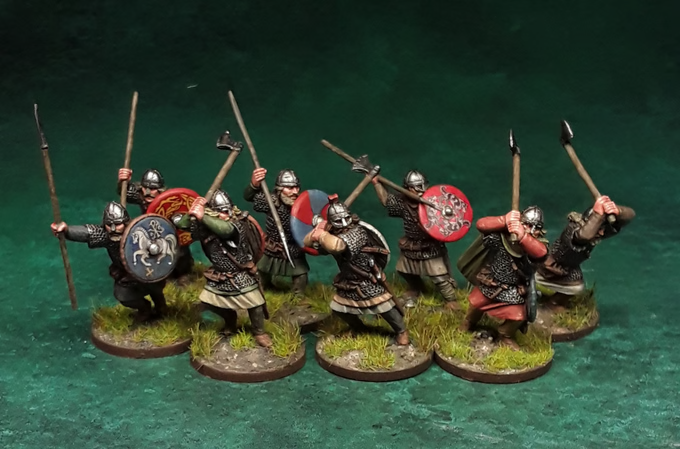 Mercian Hearthguard - Ragnarok Miniatures