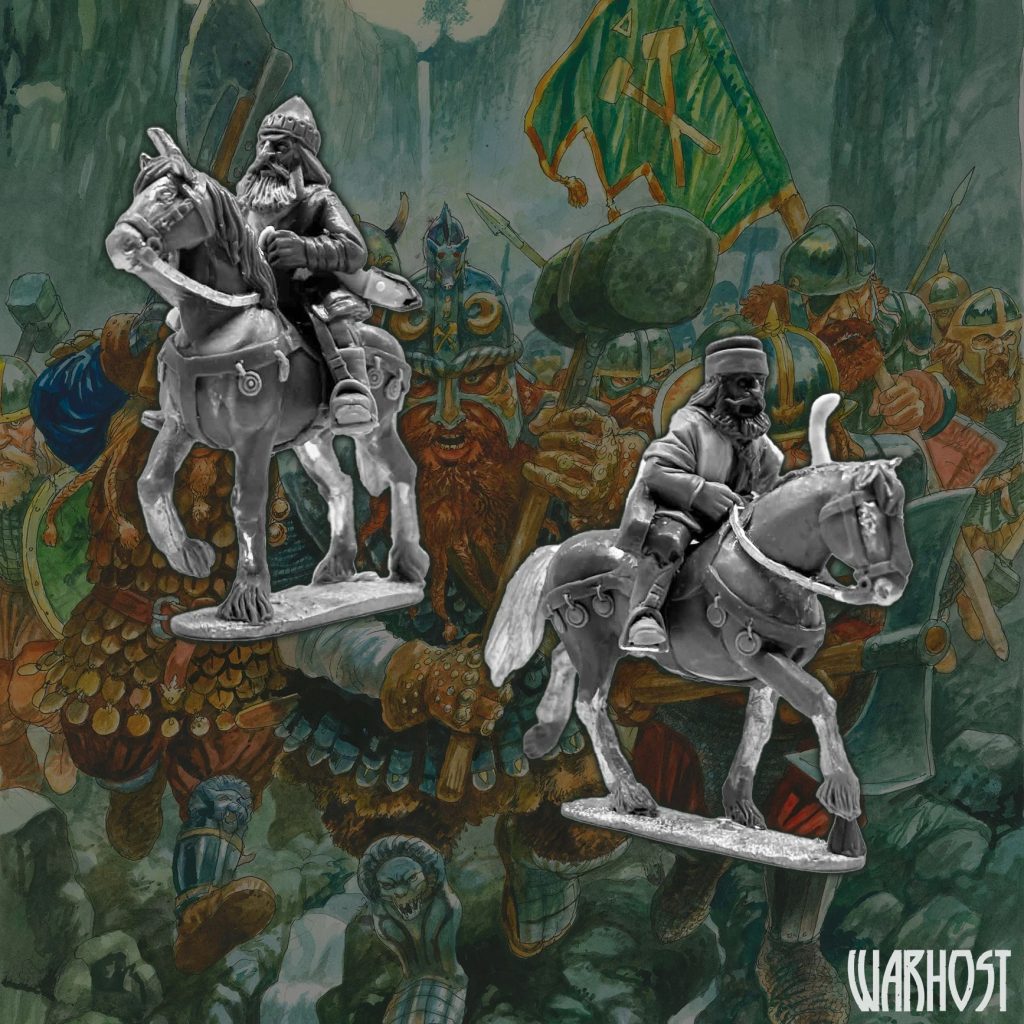 Mounted Hunters with Spears and Bows - Warhost