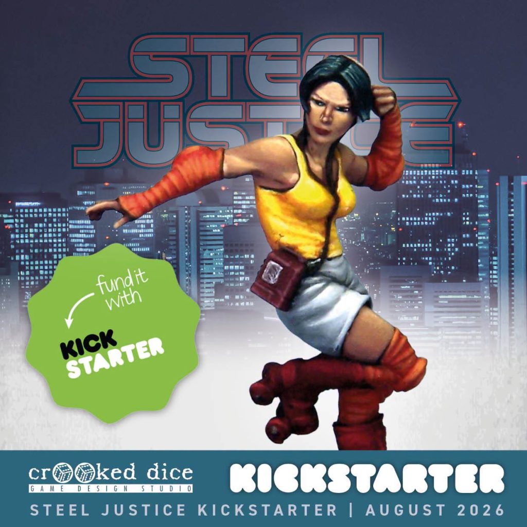 Roller Blade Girl - Crooked Dice