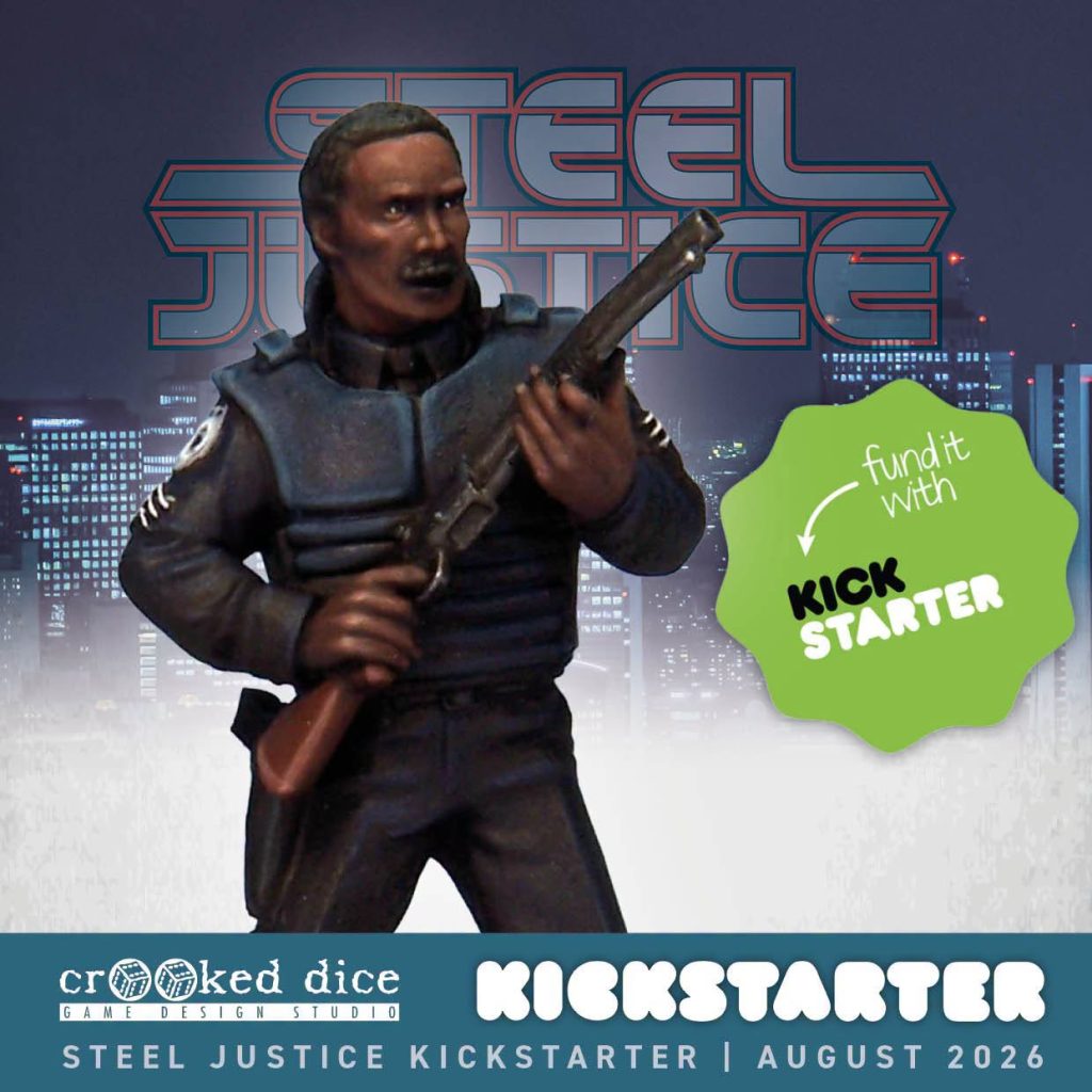 Sci-Fi Cop with Shotgun - Crooked Dice