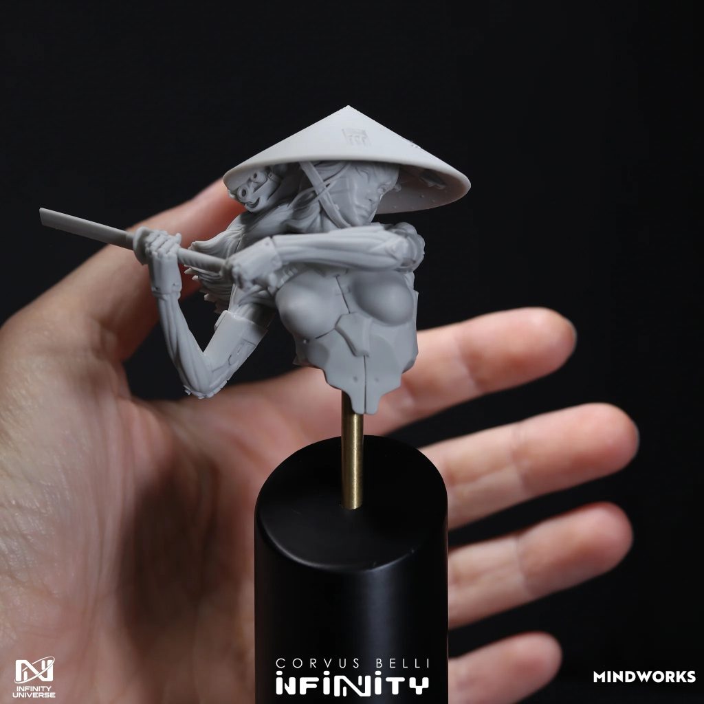 Shinobu Kitsune Bust Miniature #1 - Mindworks