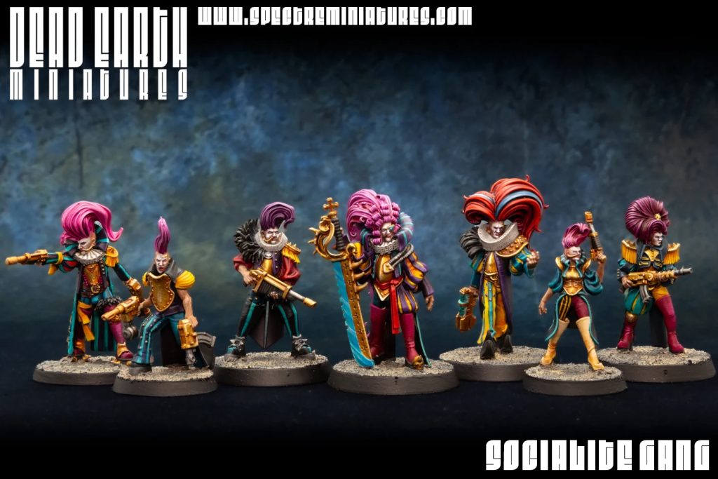 Socialite Gang - Dead Earth Miniatures