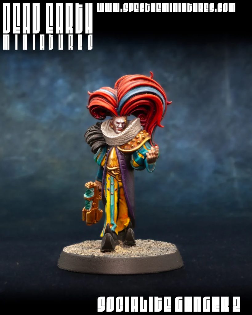Socialite Ganger 2 - Dead Earth Miniatures