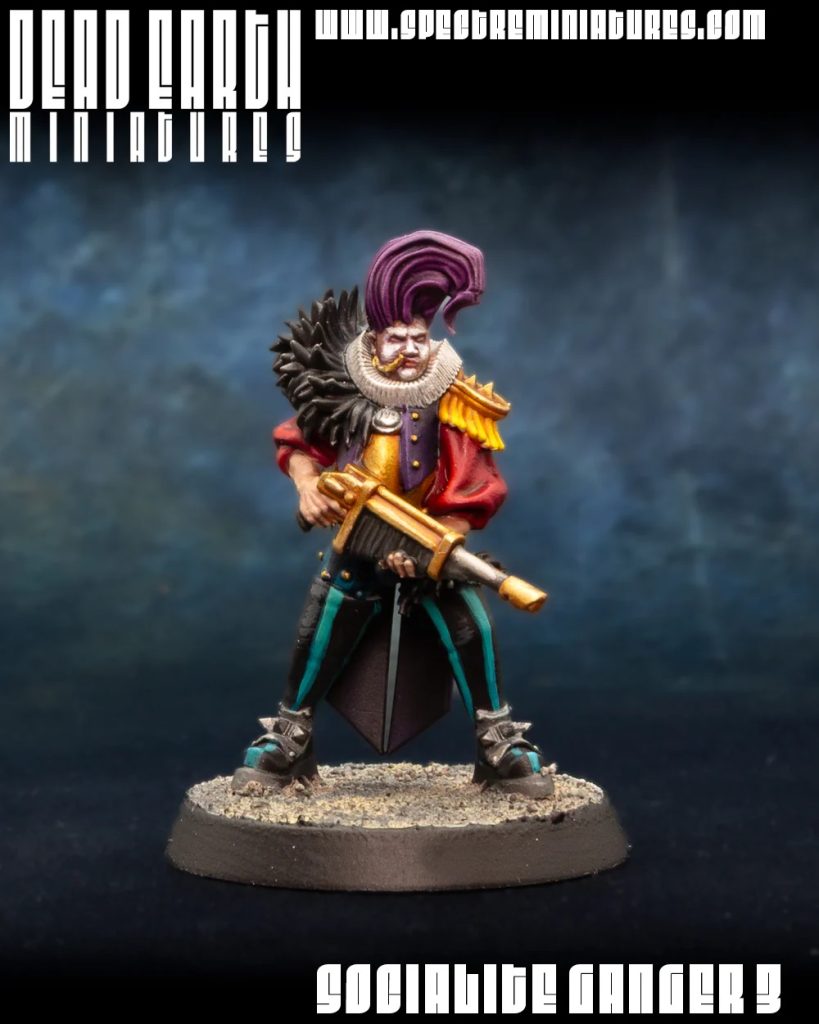Socialite Ganger 3 - Dead Earth Miniatures